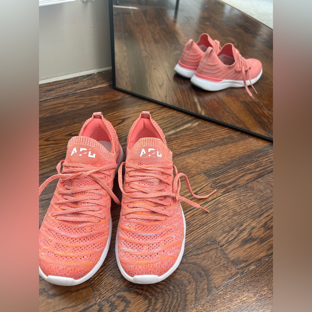 NEW APL TechLoom Pink & Coral Running Shoes